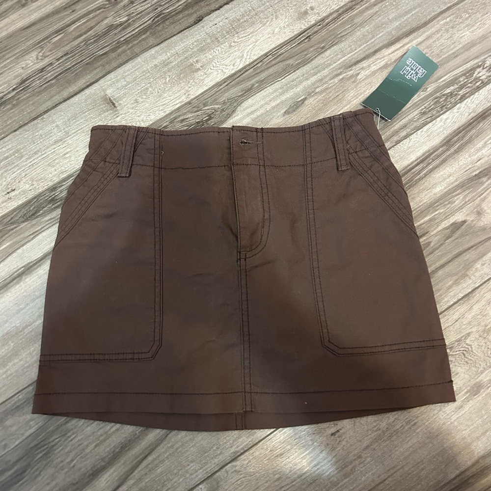 Target brown skirt